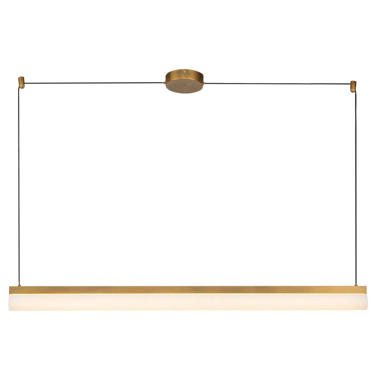 Suspension linéaire Nio Laiton vintage – Kuzco Lighting