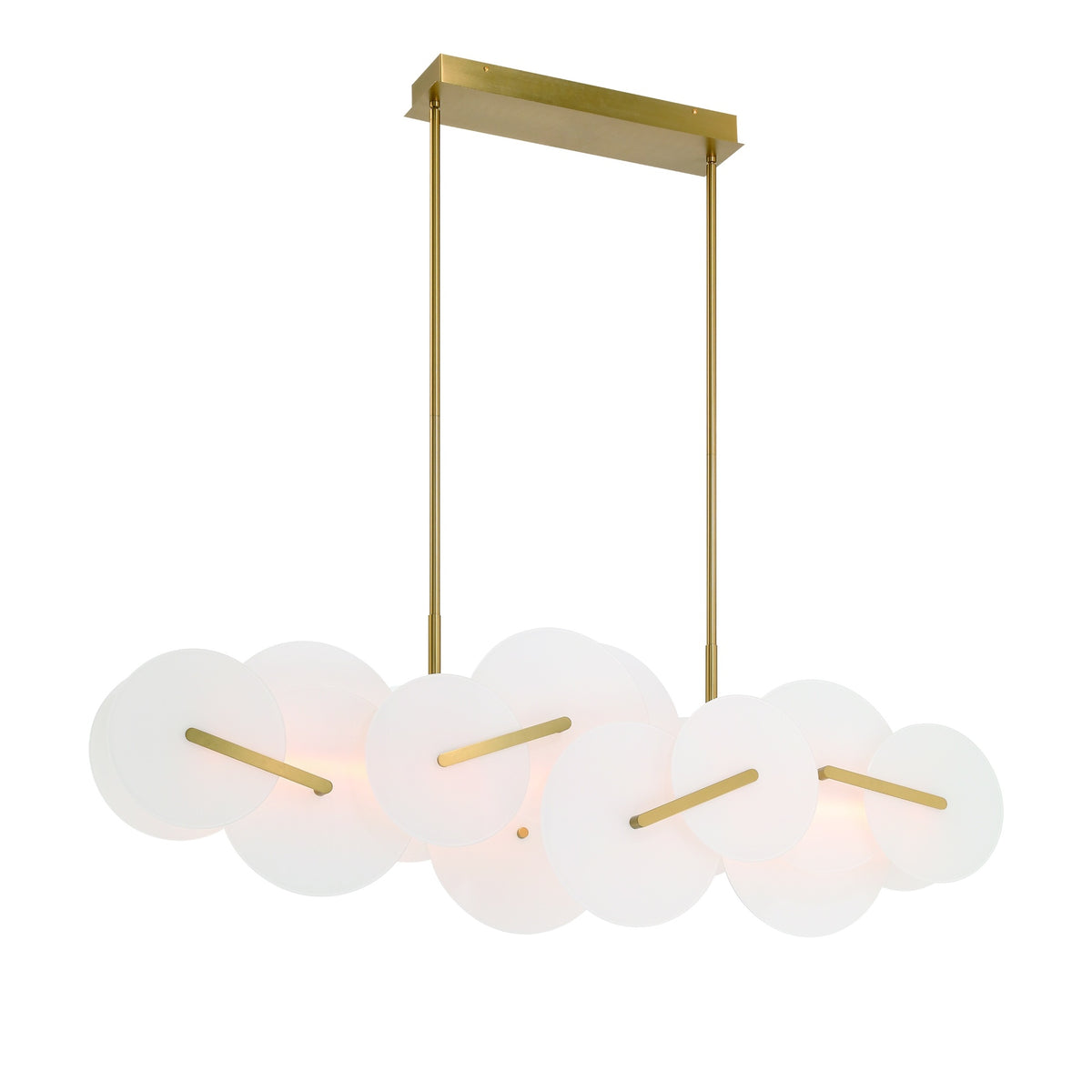Suspension linéaire Nuvola Or – vue 3