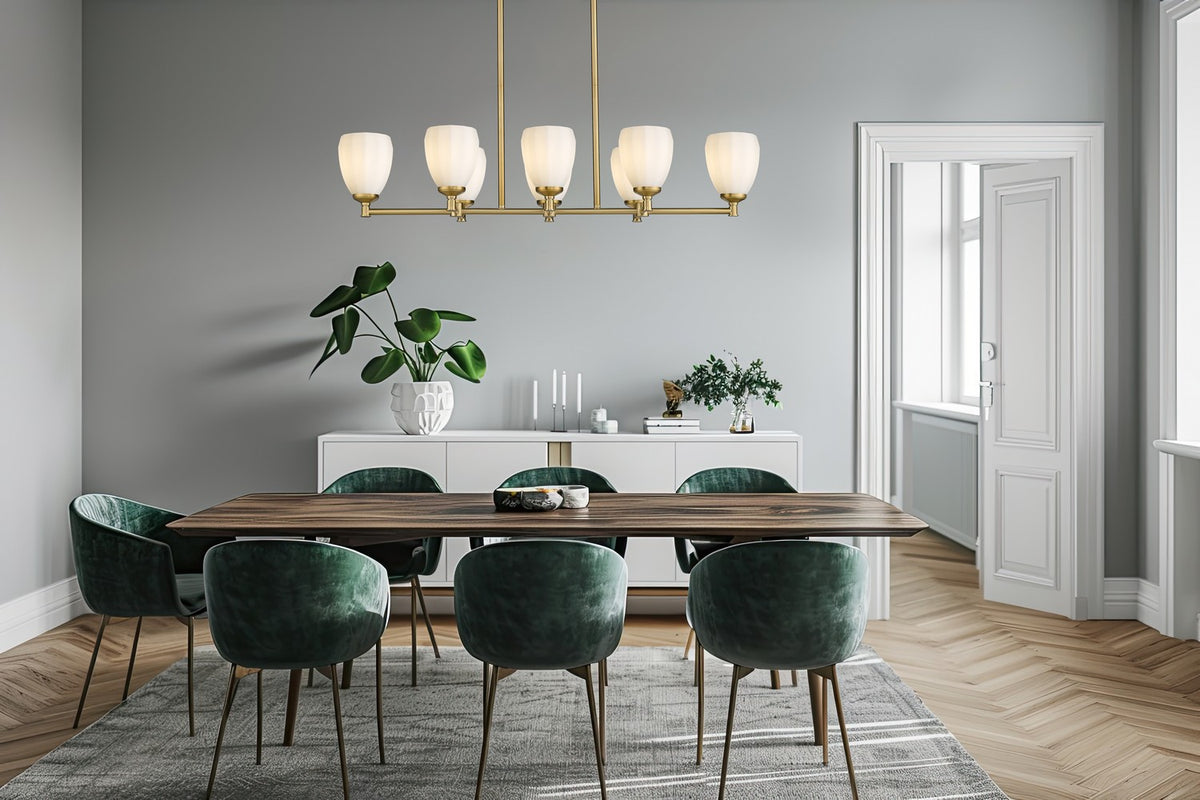 Suspension linéaire Oren Or moderne – vue 7