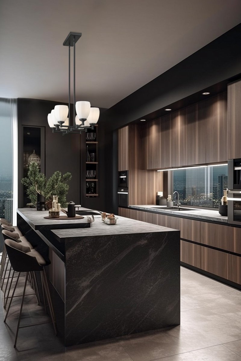 Suspension linéaire Oren - Or moderne by Z-Lite | Luminaires & cie