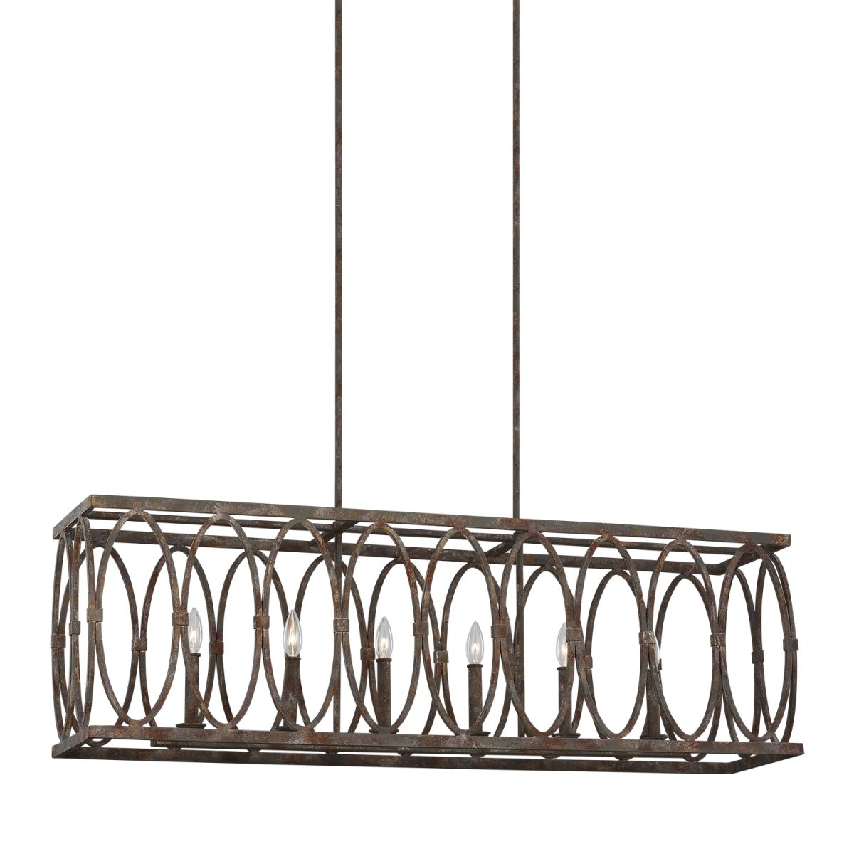 Suspension linéaire Patrice - by Visual Comfort Studio | Luminaires & cie