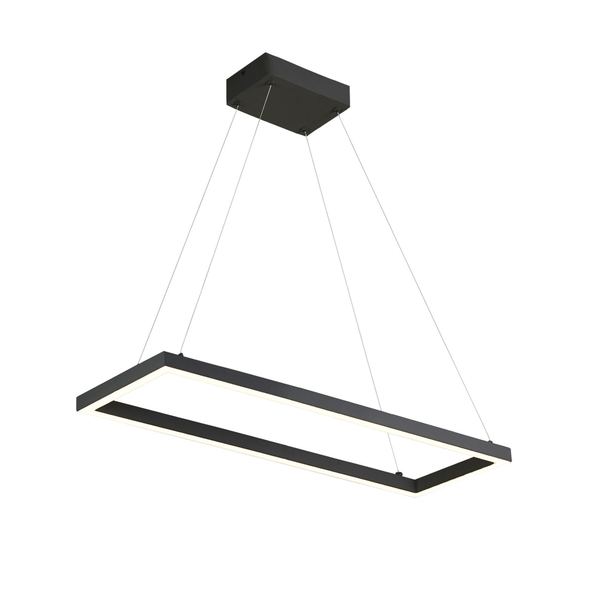 Suspension linéaire Piazza Noir, 5 7/8" – Kuzco Lighting