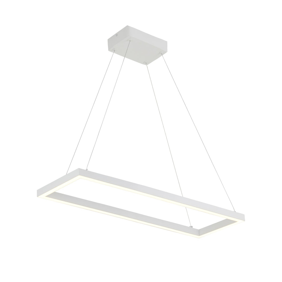 Suspension linéaire Piazza Blanc, 5 7/8" – Kuzco Lighting