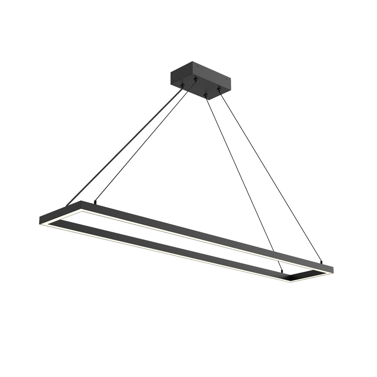 Suspension linéaire Piazza Noir, 8 5/8" – Kuzco Lighting