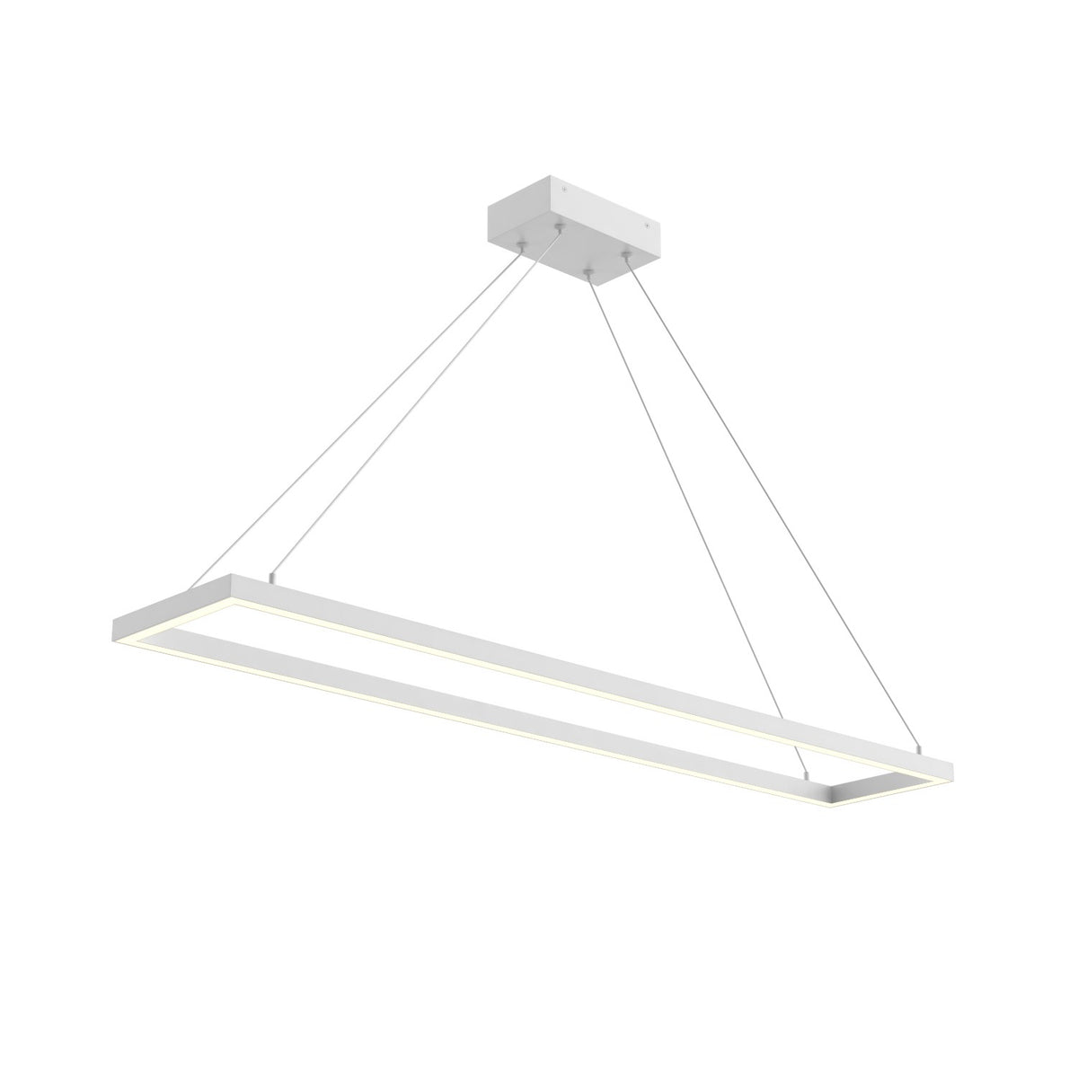 Suspension linéaire Piazza Blanc, 8 5/8" – Kuzco Lighting