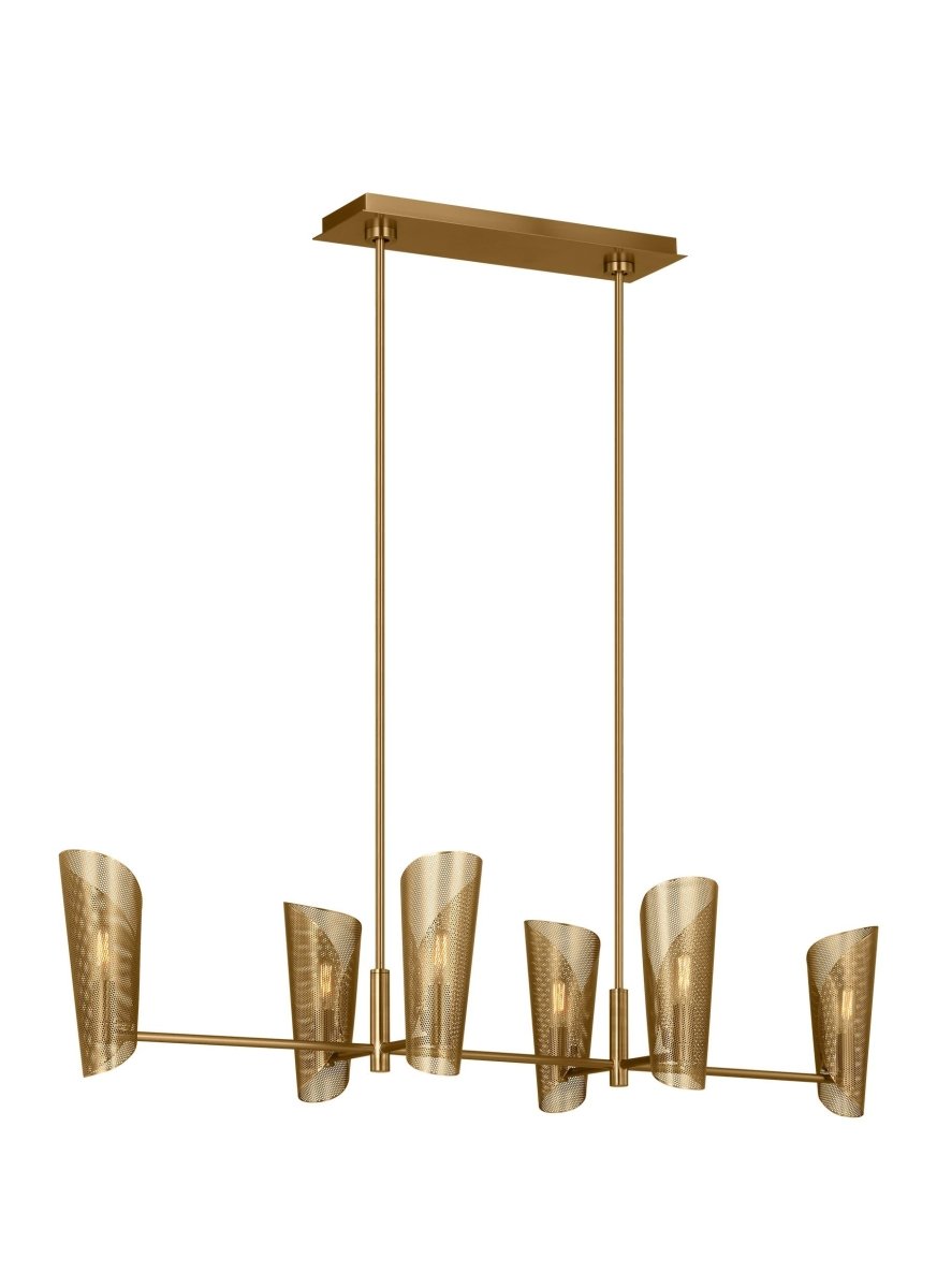 Suspension linéaire Plivot - by Visual Comfort Studio | Luminaires & cie
