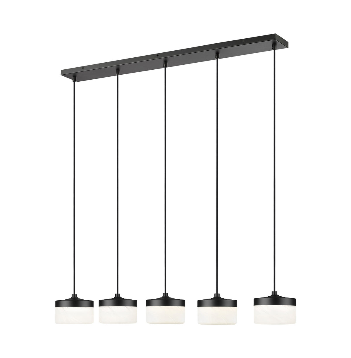 Suspension linéaire Renaud Noir mat – Z-Lite