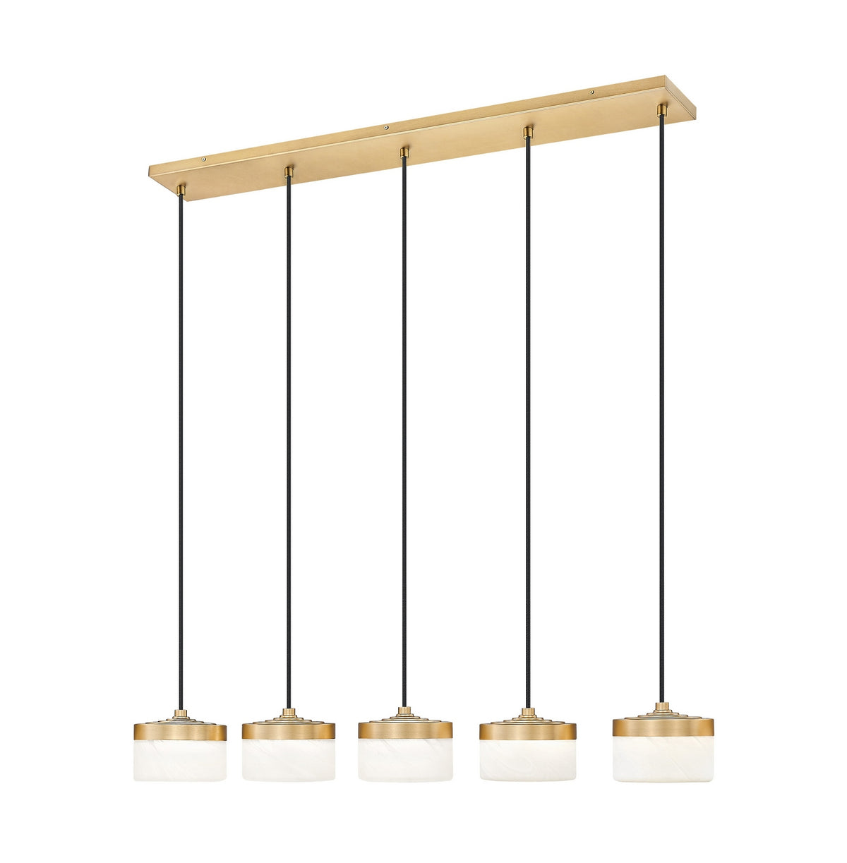 Suspension linéaire Renaud Or moderne – Z-Lite