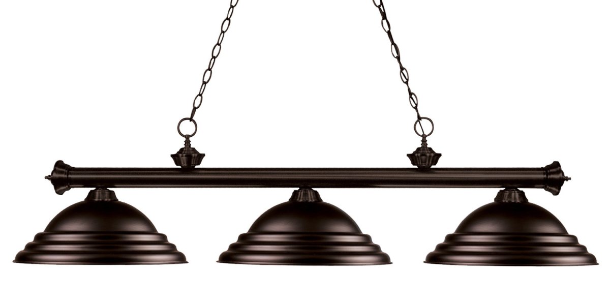 Suspension linéaire Riviera - Bronze Bronze 59" by Z-Lite | Luminaires & cie