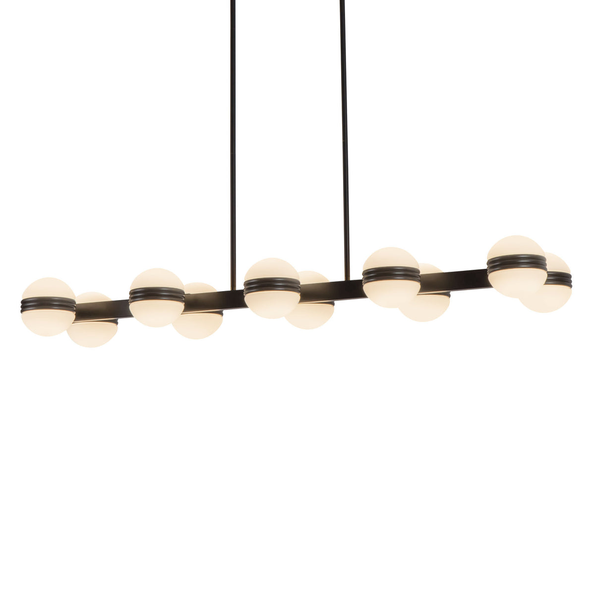 Suspension linéaire Selene Noir – vue 2
