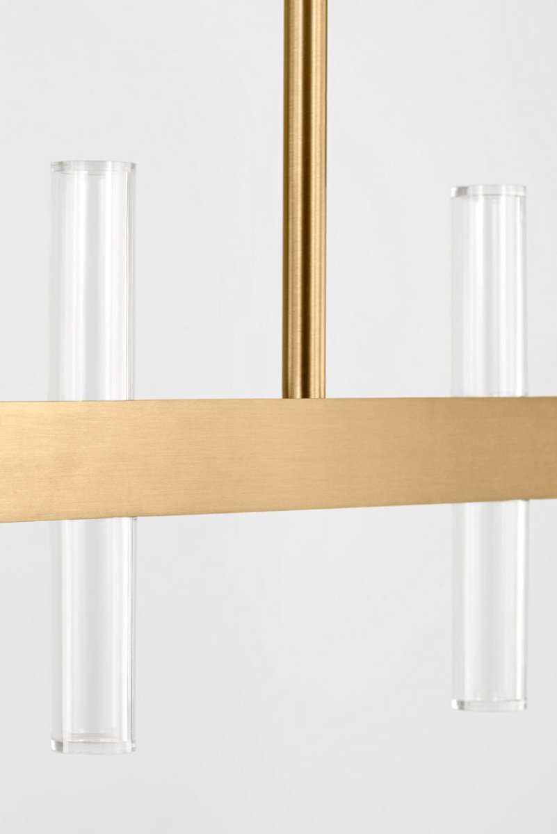 Suspension linéaire Silas - Noir minuit by Visual Comfort Studio | Luminaires & cie