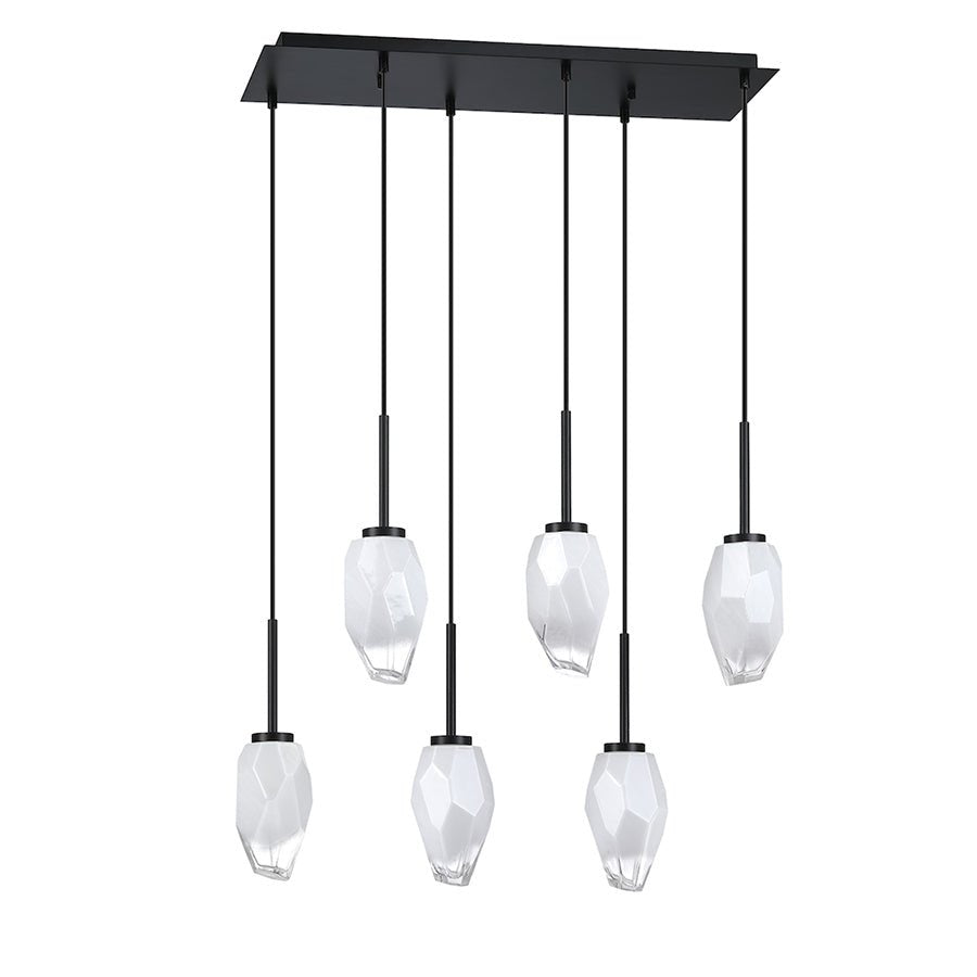 Suspension linéaire Soren - 6 - suspensions by Kendal | Luminaires & cie