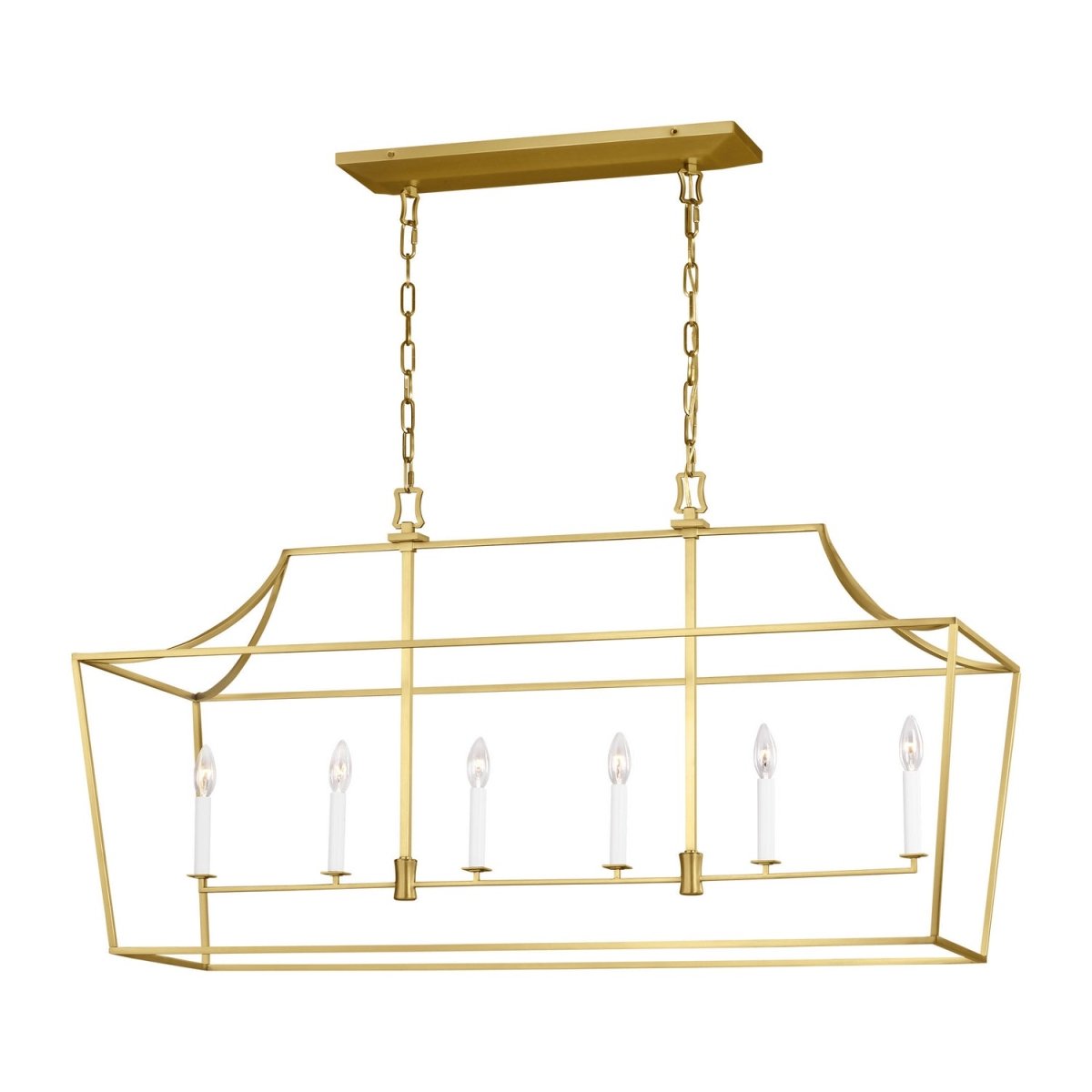 Suspension linéaire Southold - Laiton bruni by Visual Comfort Studio | Luminaires & cie