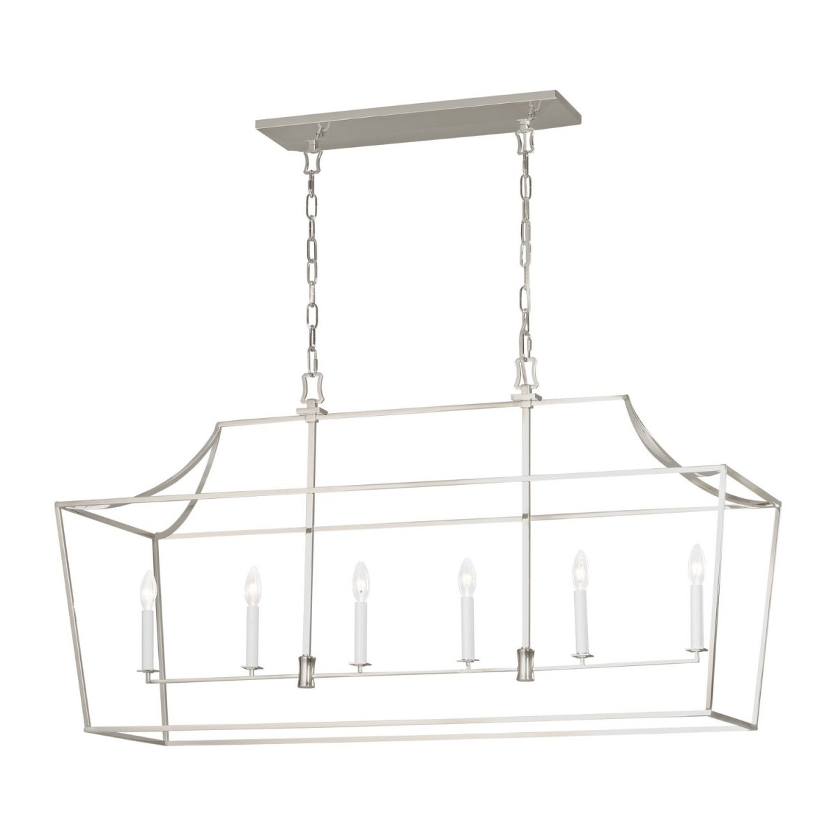 Suspension linéaire Southold - Nickel poli by Visual Comfort Studio | Luminaires & cie