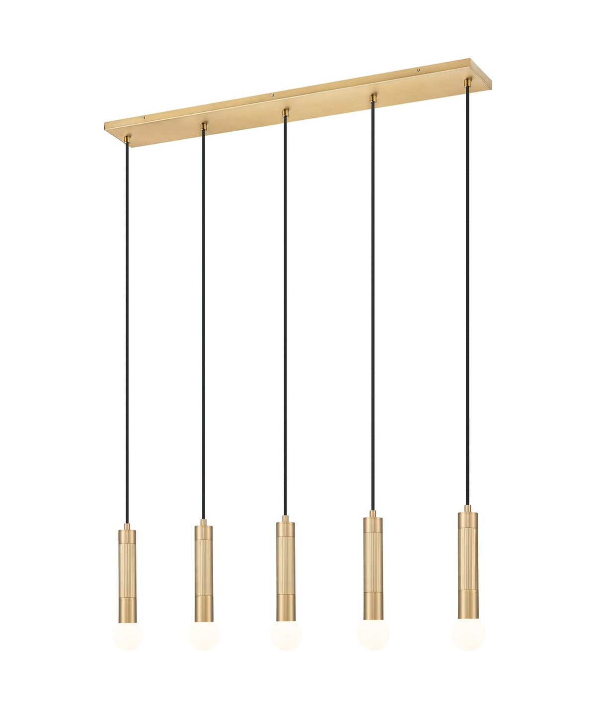 Suspension linéaire Stari Or moderne, nombre ampoules 5 – Z-Lite