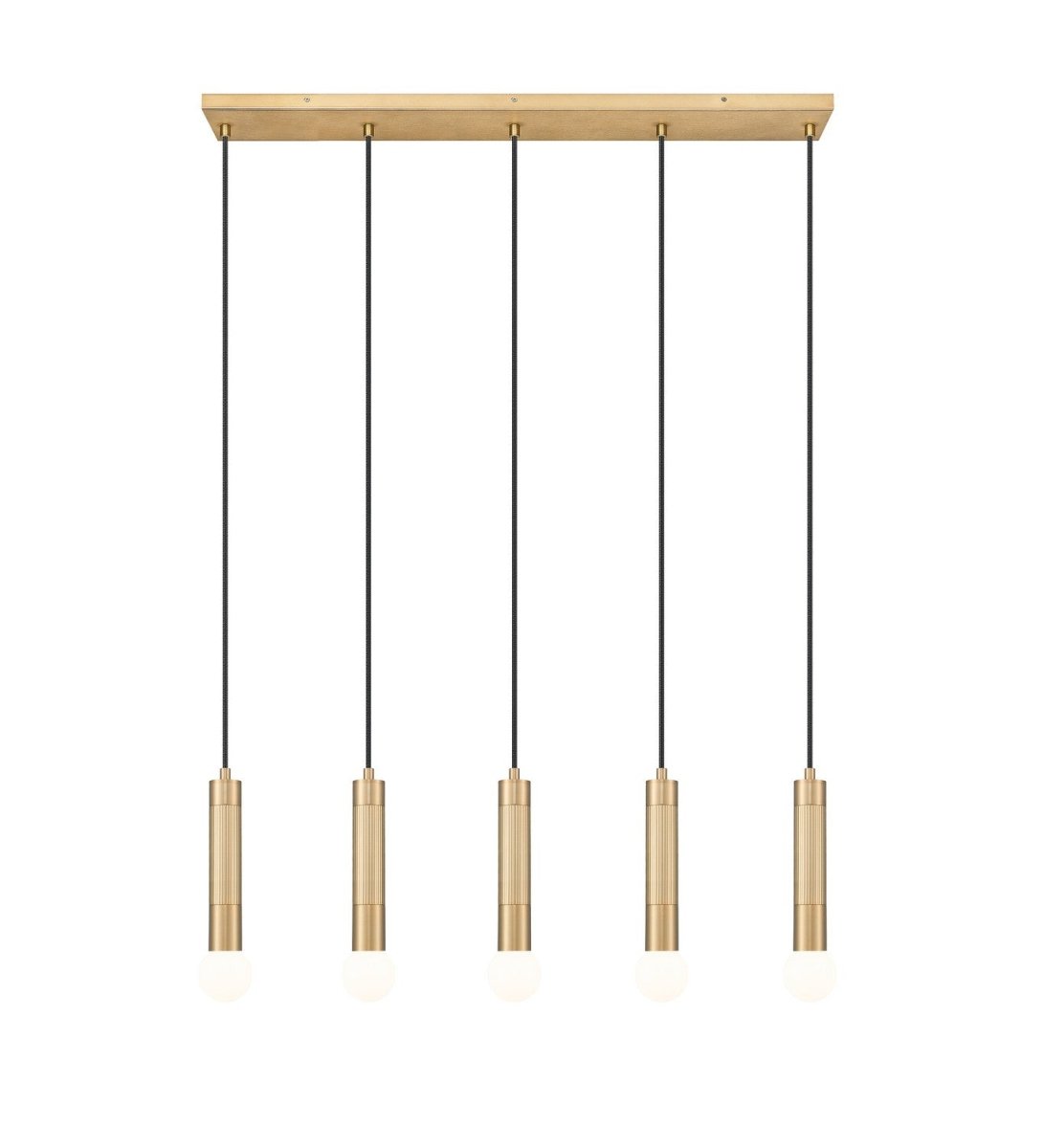 Suspension linéaire Stari - Or moderne 7 by Z-Lite | Luminaires & cie