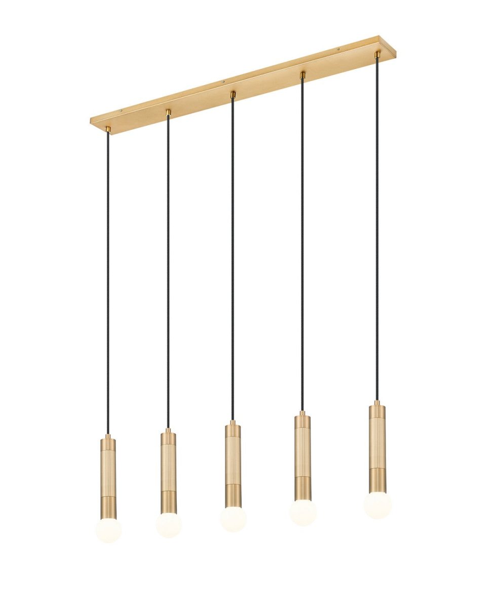 Suspension linéaire Stari - Or moderne 7 by Z-Lite | Luminaires & cie