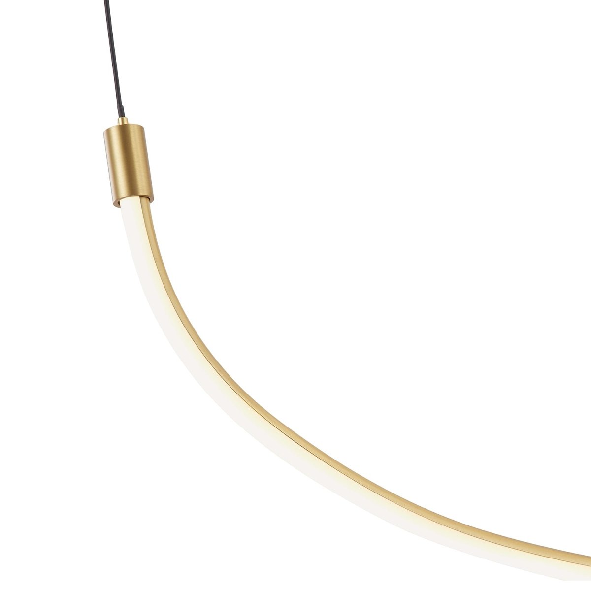 Suspension linéaire Talis - Or brossé 36 5/8" by Kuzco Lighting | Luminaires & cie