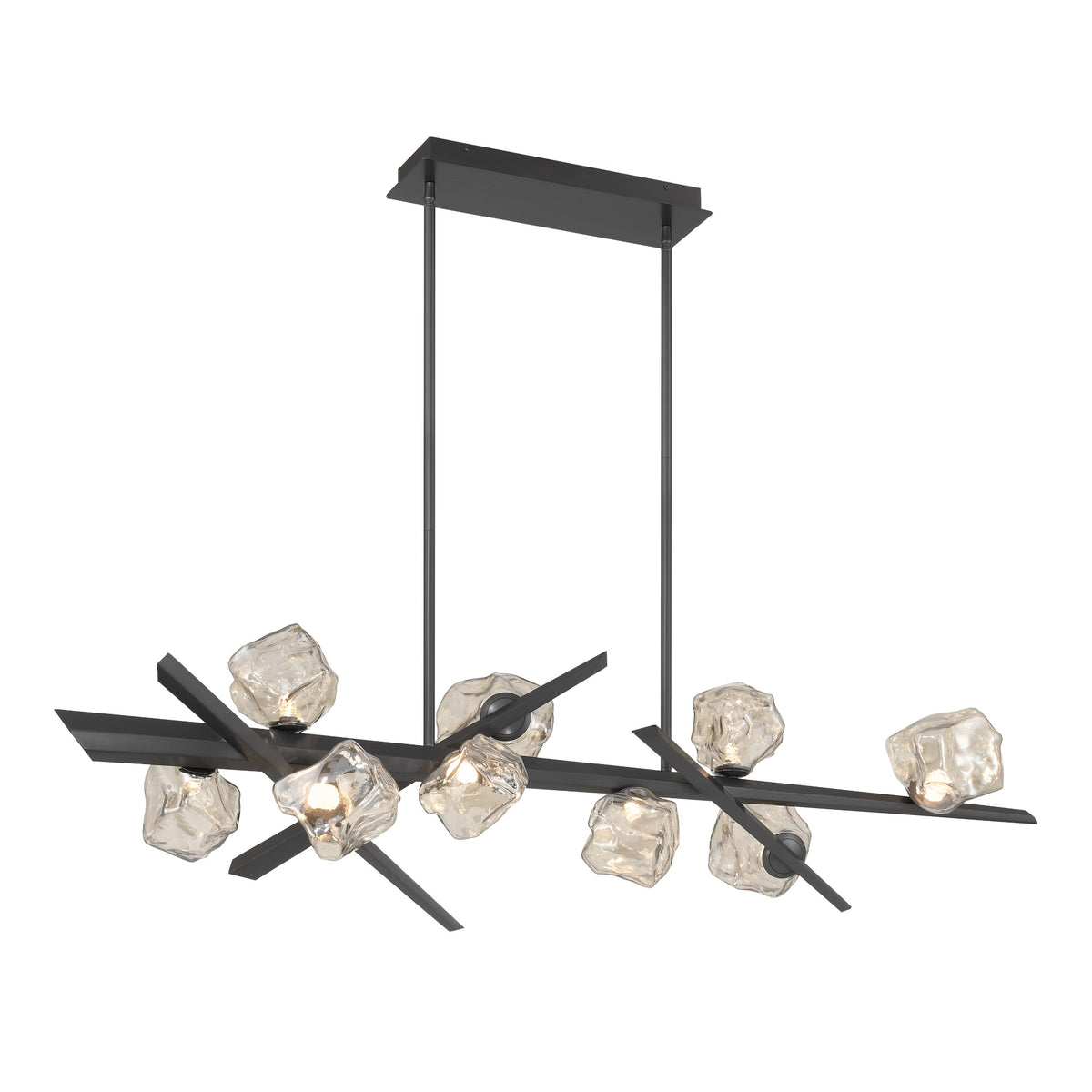 Suspension linéaire Thorah Graphite mat – vue 3