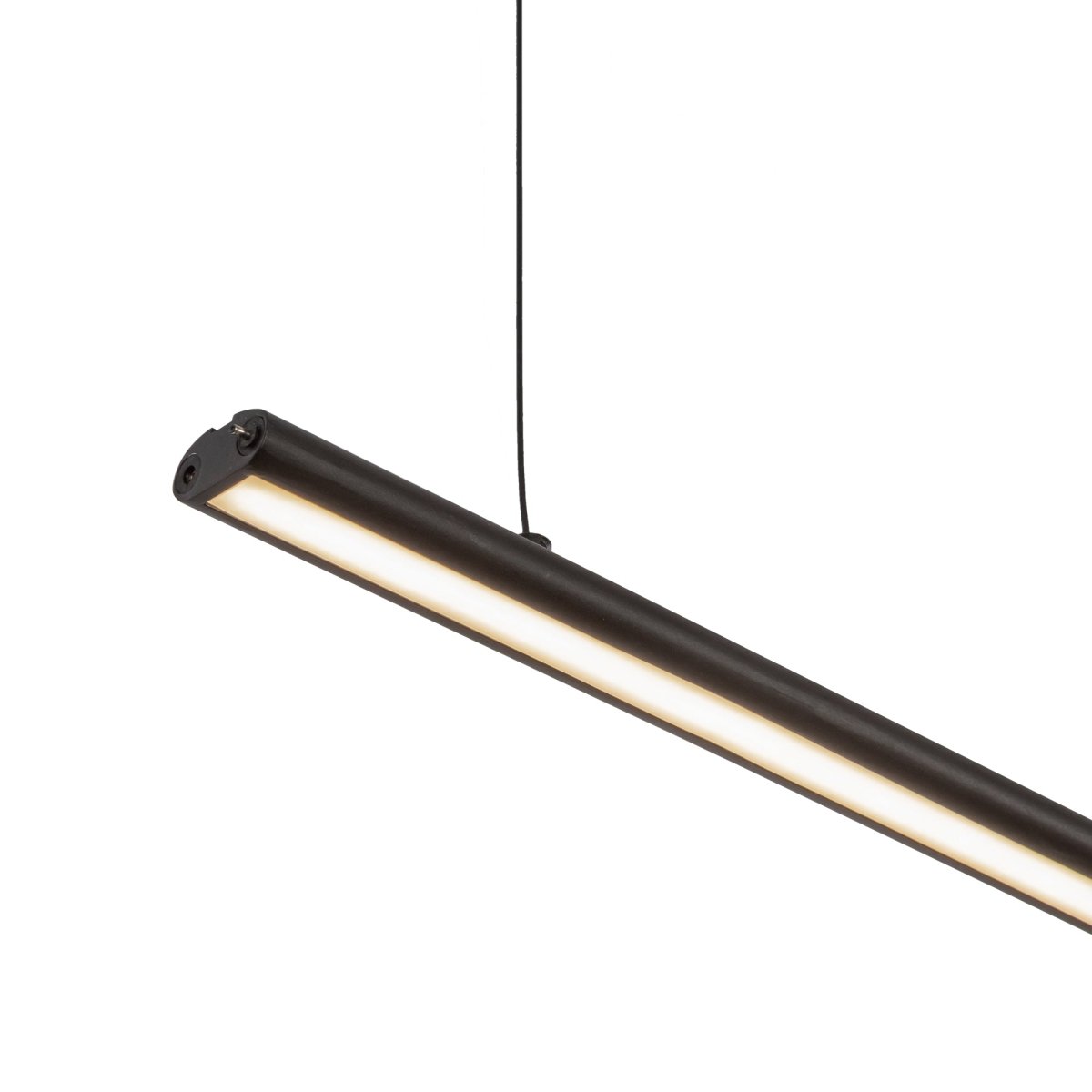 Suspension linéaire Thread - 59 1/8" Driver dans le canopy by Kuzco Lighting | Luminaires & cie
