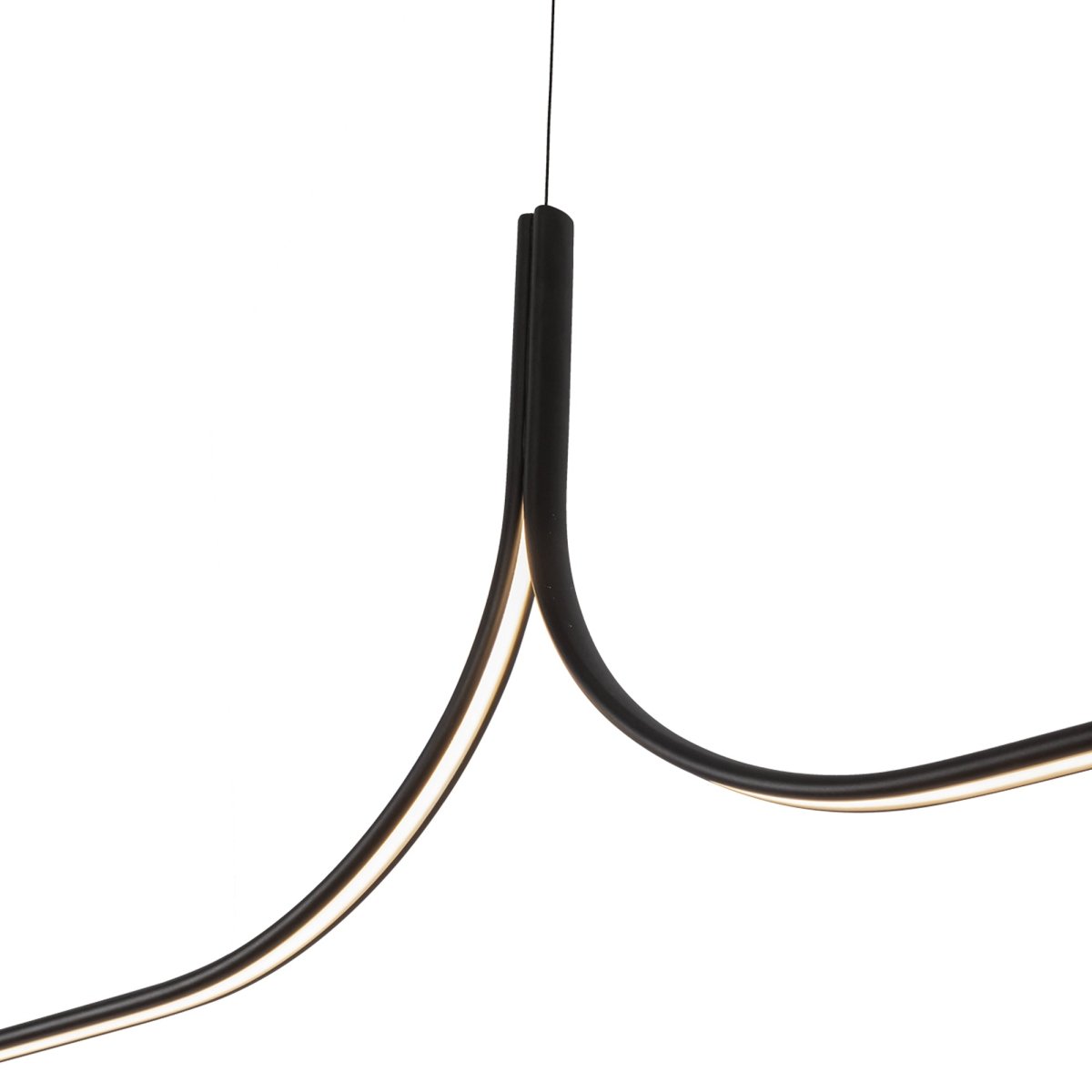 Suspension linéaire Thread - 118 1/8" Driver à distance by Kuzco Lighting | Luminaires & cie