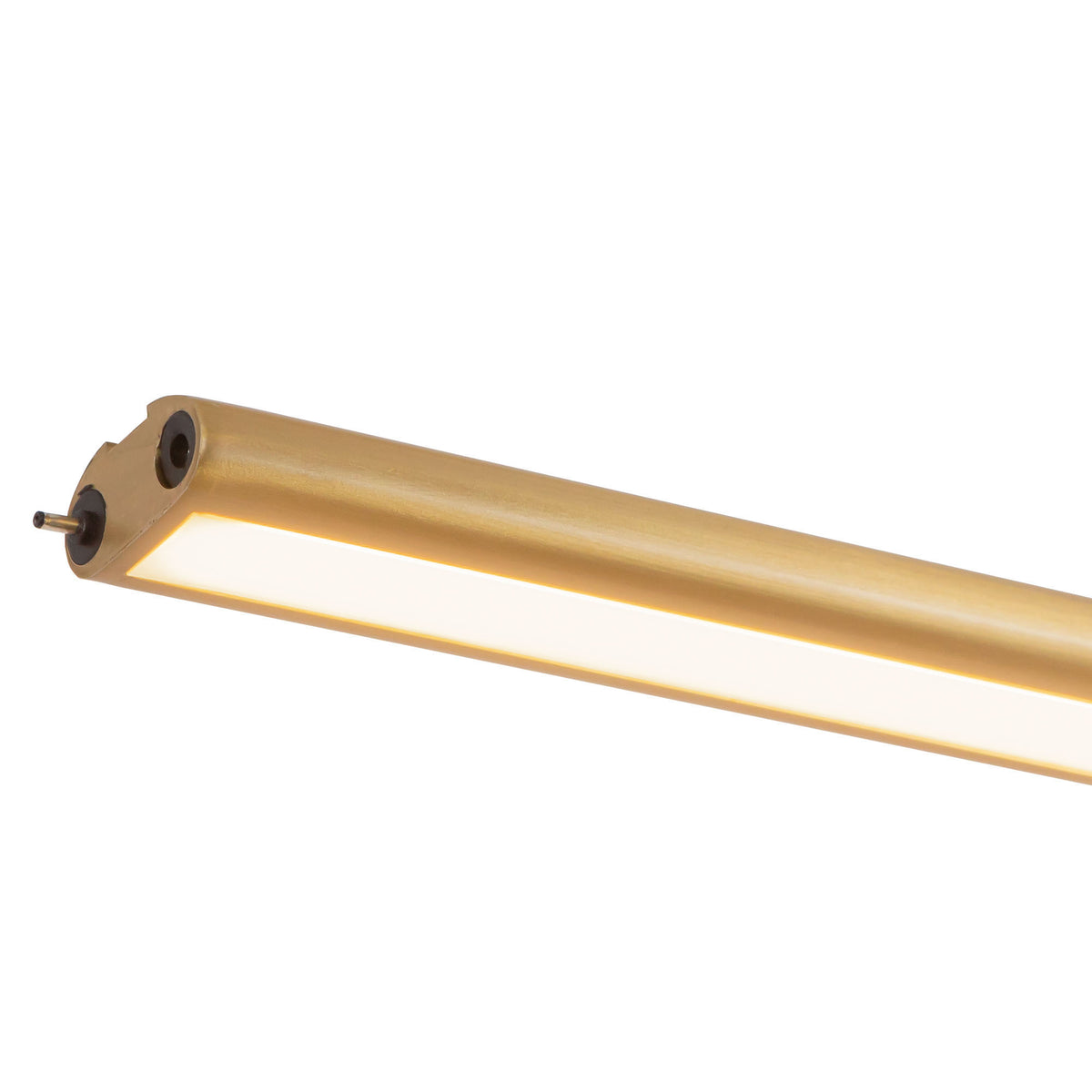 Suspension linéaire Thread Verrière, Or brossé, 59 1/8" – vue 5
