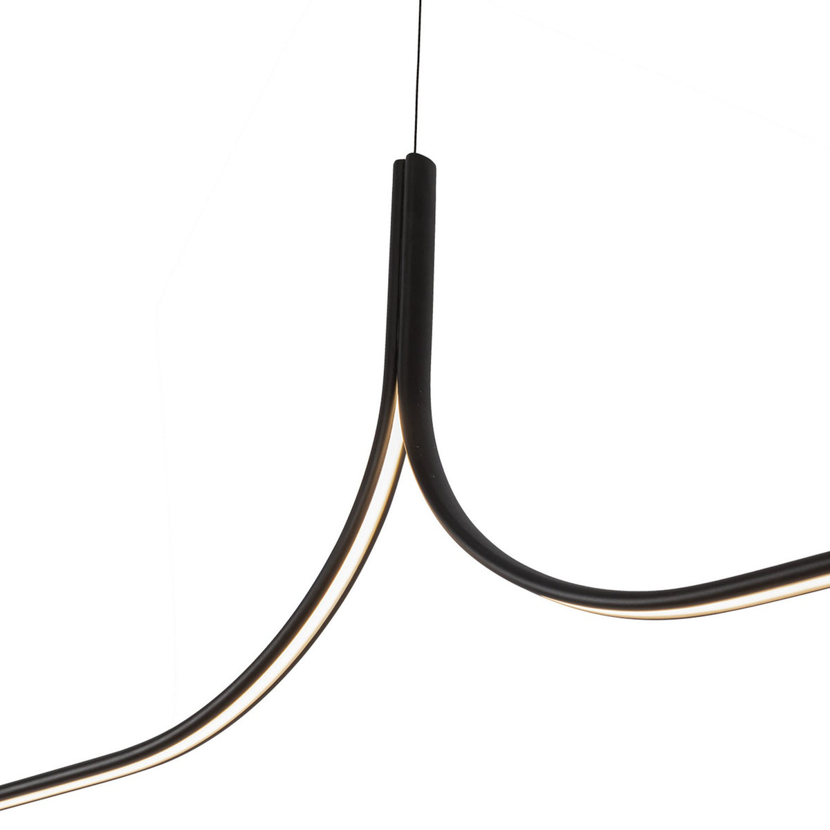 Suspension linéaire Thread Télécommande, Noir, 59 1/8" – vue 2