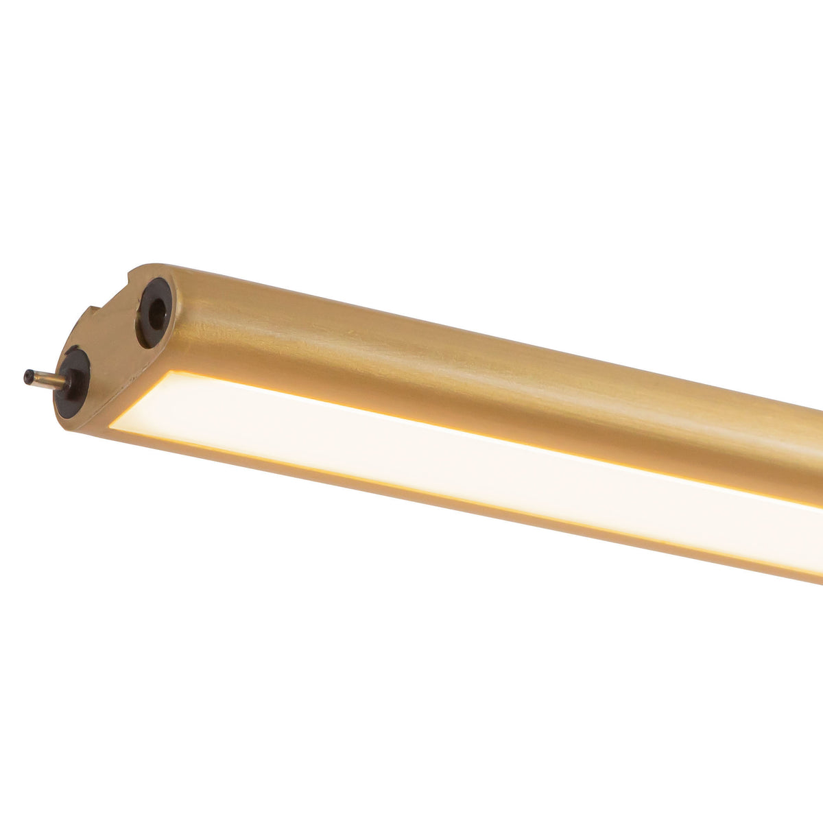 Suspension linéaire Thread Verrière, Or brossé, 177 1/4" – vue 4