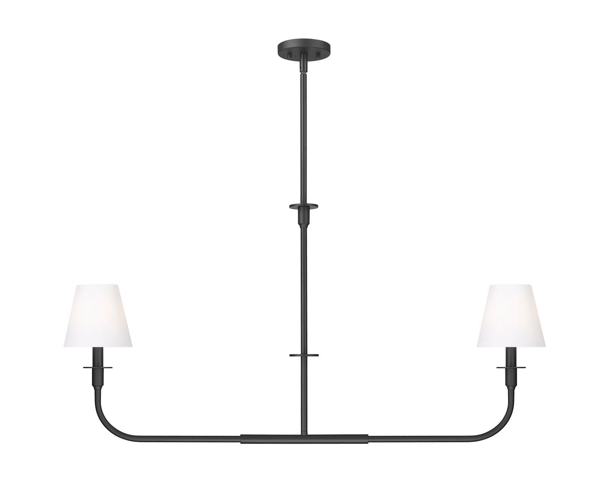 Suspension linéaire Tova Noir mat, 45 3/4" – vue 5