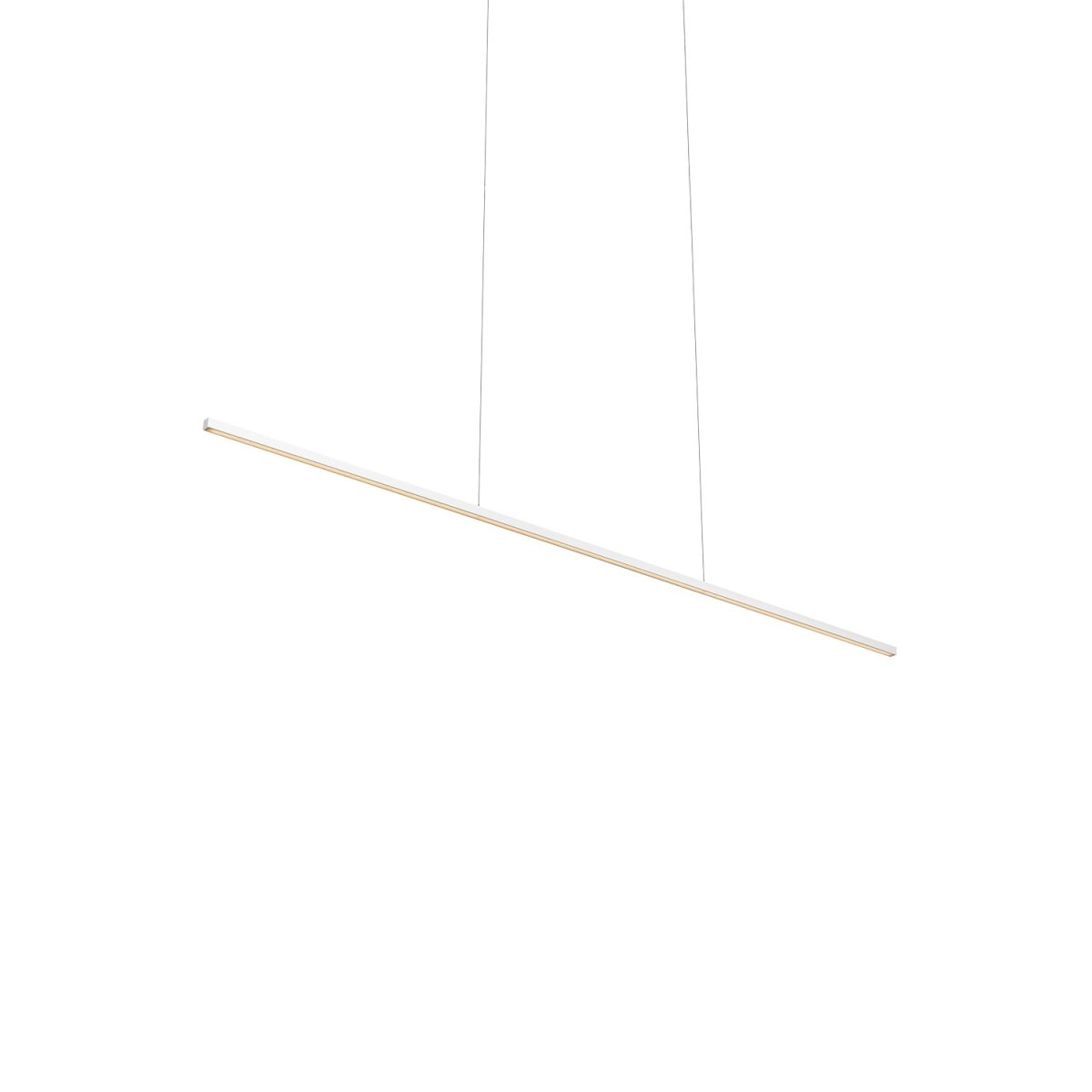 Suspension linéaire Vega Minor - Blanc 47 3/8" by Kuzco Lighting | Luminaires & cie