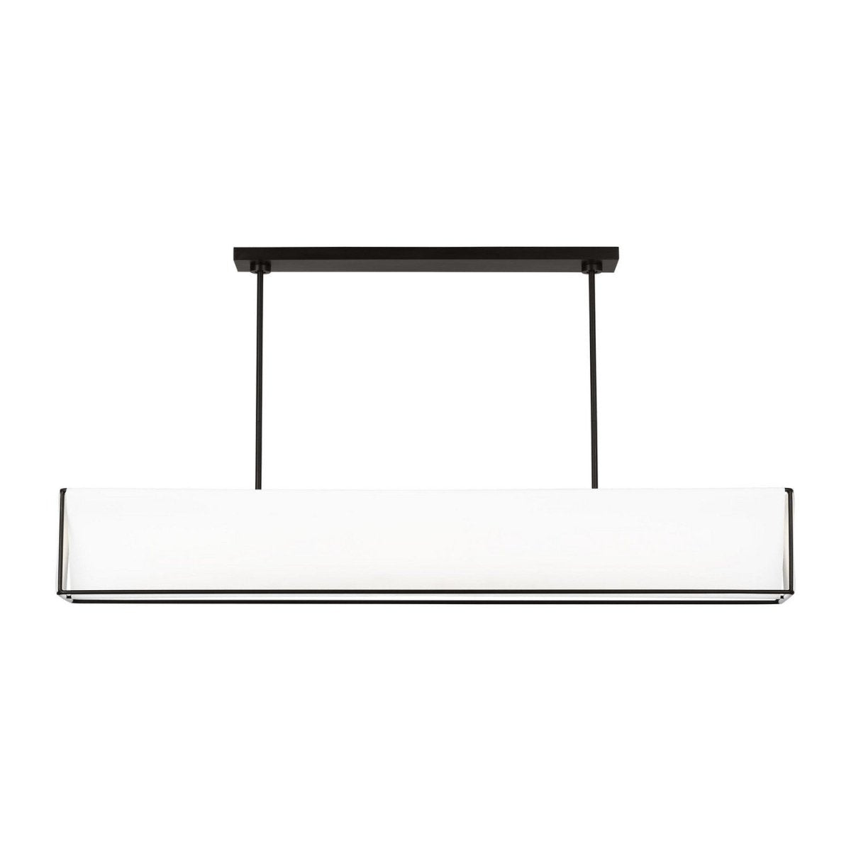 Suspension linéaire Velero - Fer vieilli by Visual Comfort Studio | Luminaires & cie