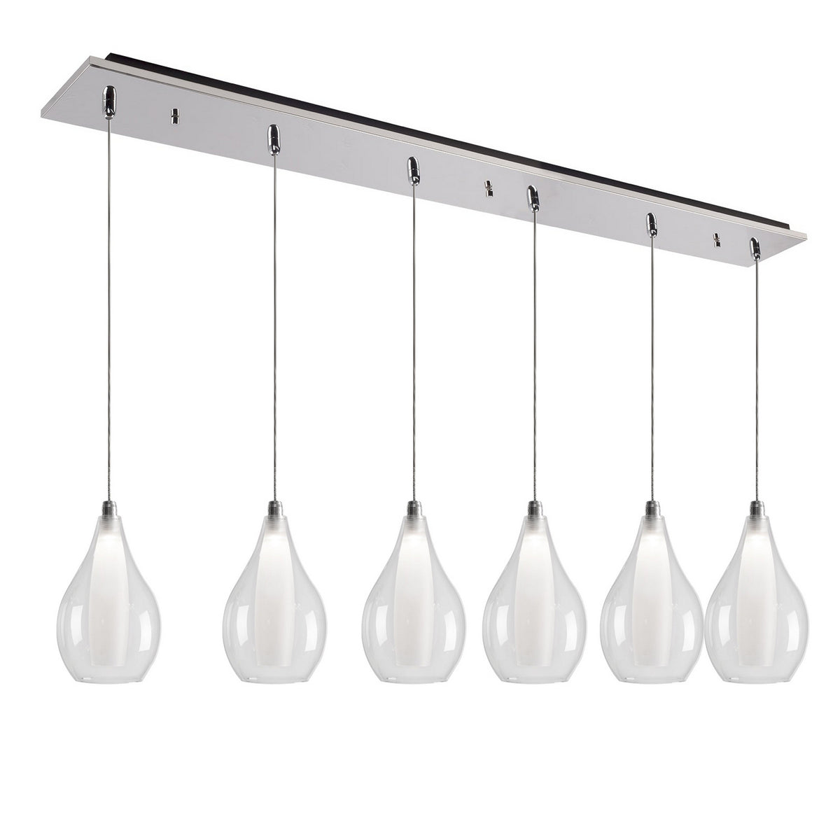 Suspension linéaire Victoria 8 1/2", 41 3/8" – Kuzco Lighting