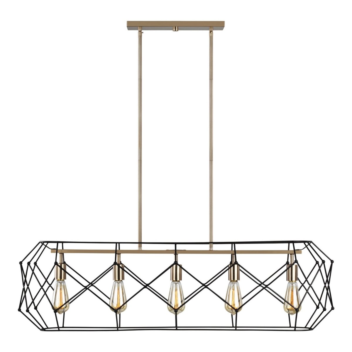 Suspension linéaire Zarra - by Visual Comfort Studio | Luminaires & cie