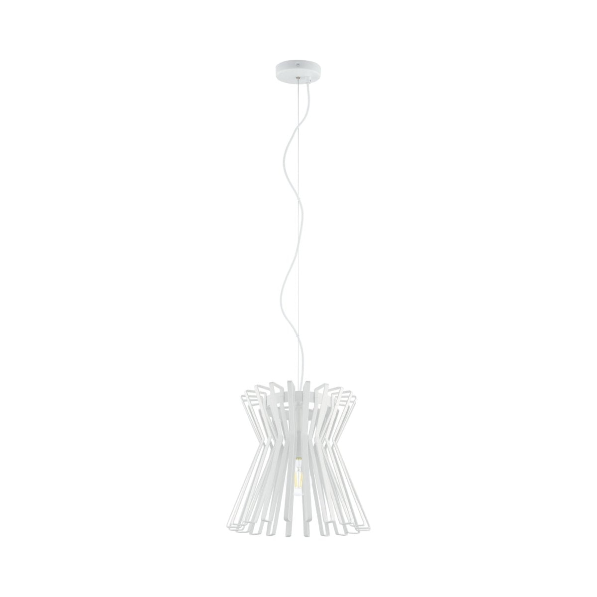 Suspension Locubin - Blanc 13 1/4" by Eglo | Luminaires & cie