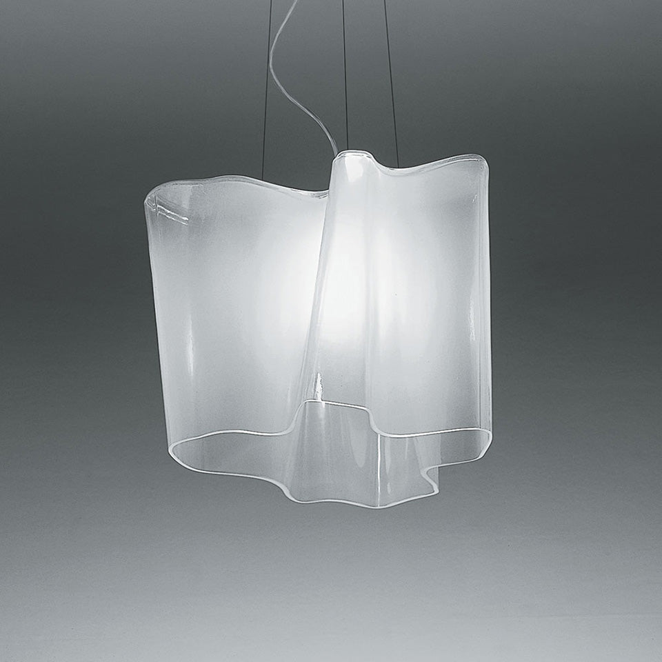 Suspension Logico - Simple / Micro Gris/Blanc Régulier (60") by Artemide | Luminaires & cie