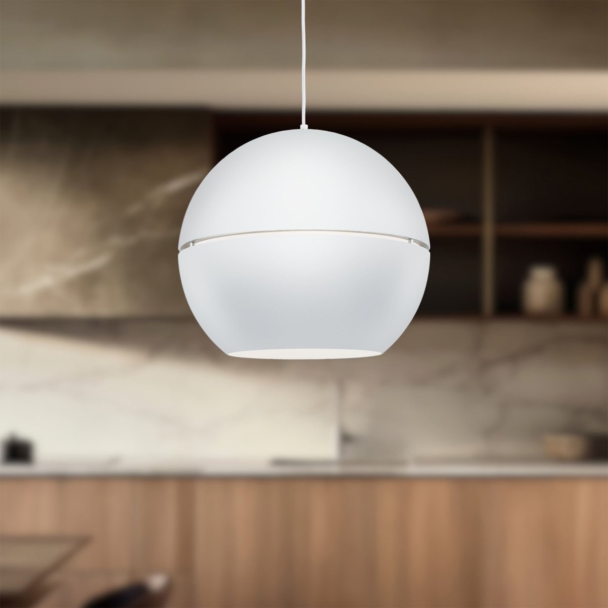 Suspension Lucas - Blanc 23 5/8" by Kuzco Lighting | Luminaires & cie