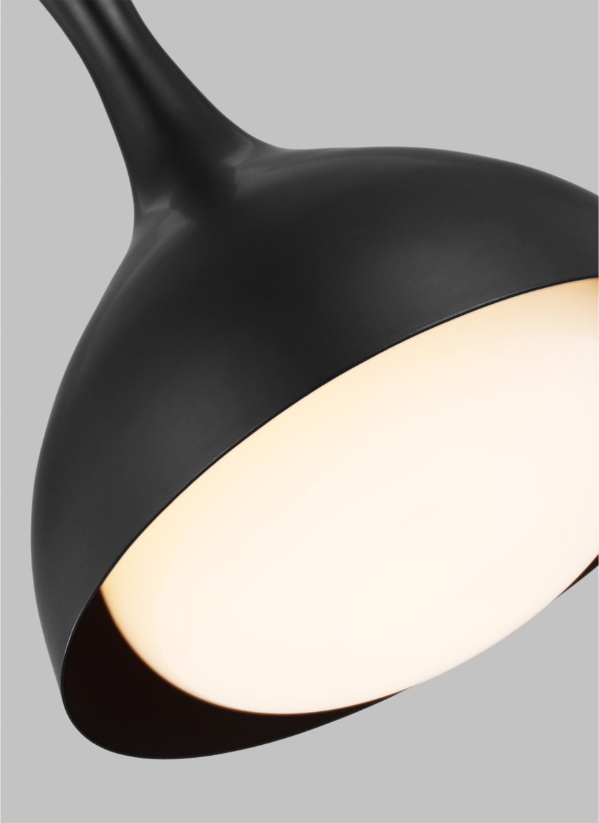 Suspension Lucerne - Noir de minuit et laiton brunis 9" by Visual Comfort Studio | Luminaires & cie