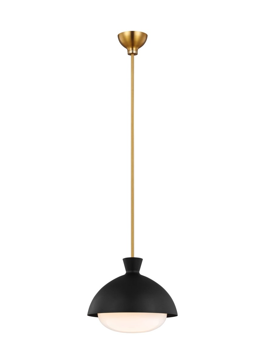 Suspension Lucerne - Noir de minuit et laiton brunis 15 3/8" by Visual Comfort Studio | Luminaires & cie