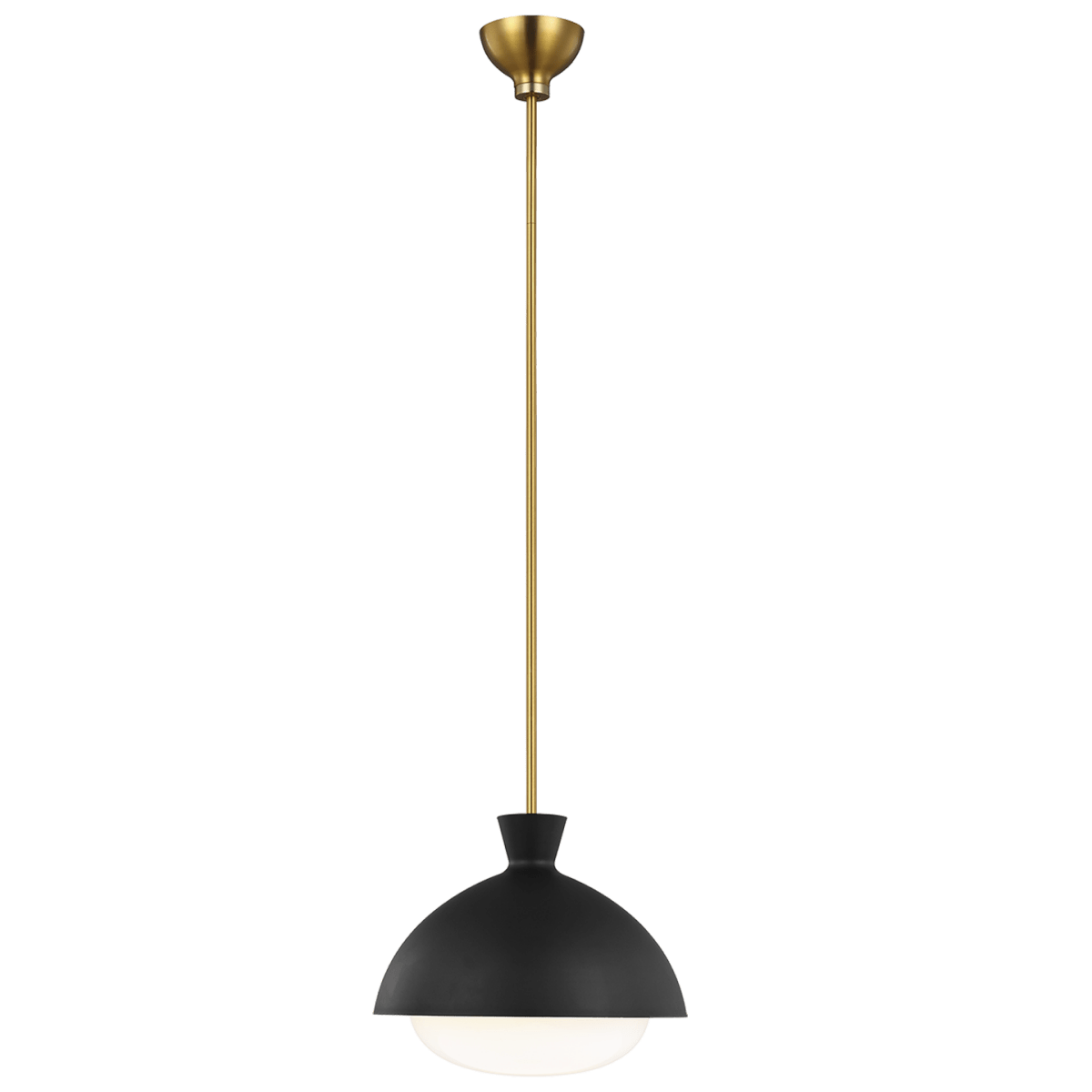 Suspension Lucerne - Noir de minuit et laiton brunis 15 3/8" by Visual Comfort Studio | Luminaires & cie