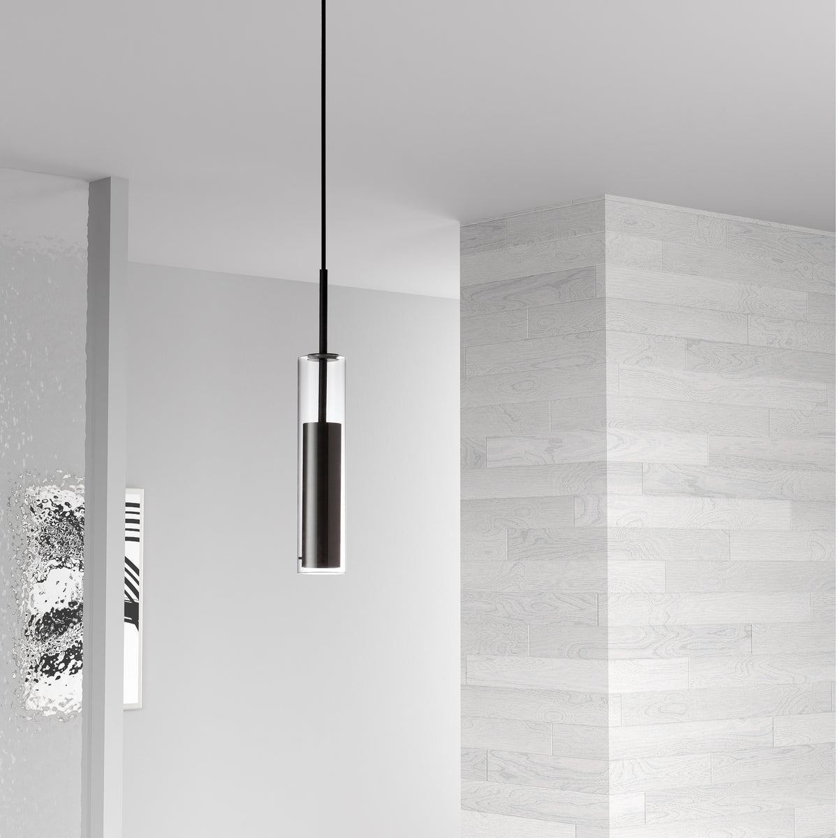 Mini-suspension Luna Noir – vue 2