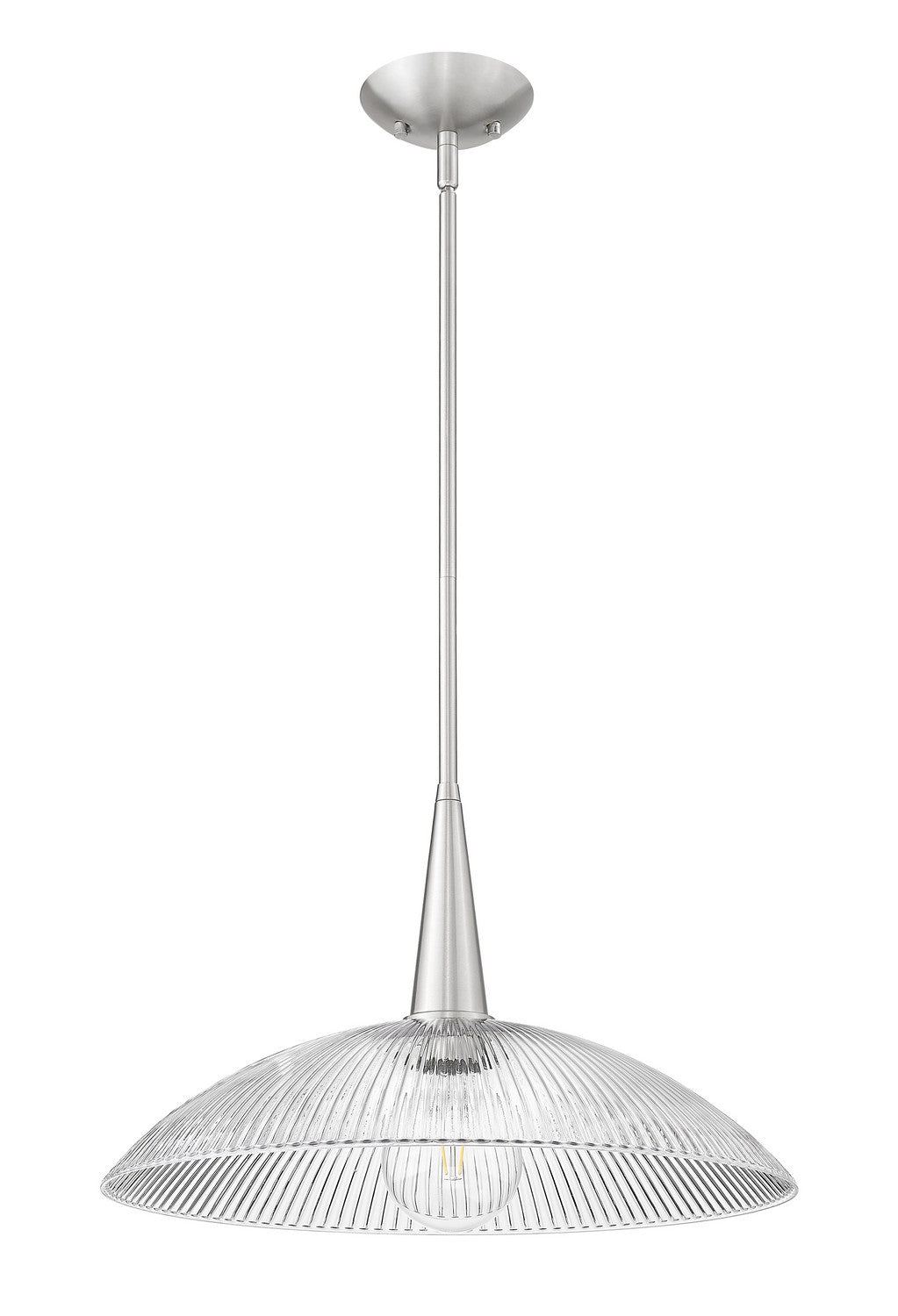 Suspension Lunelle Nickel brossé, 18" – vue 3