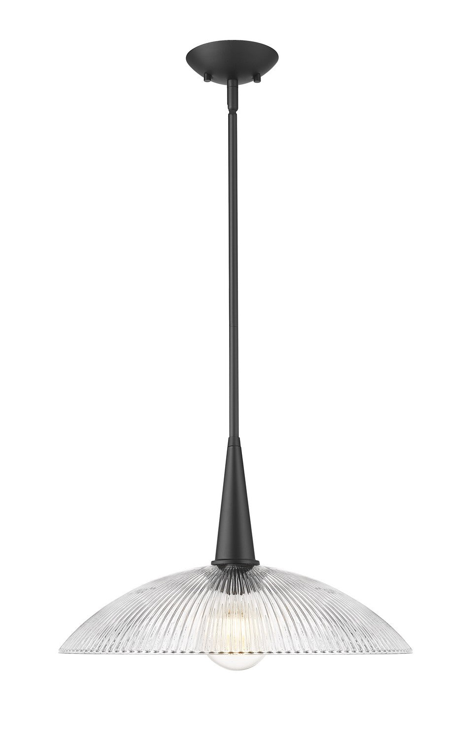 Suspension Lunelle Noir mat, 18" – Z-Lite