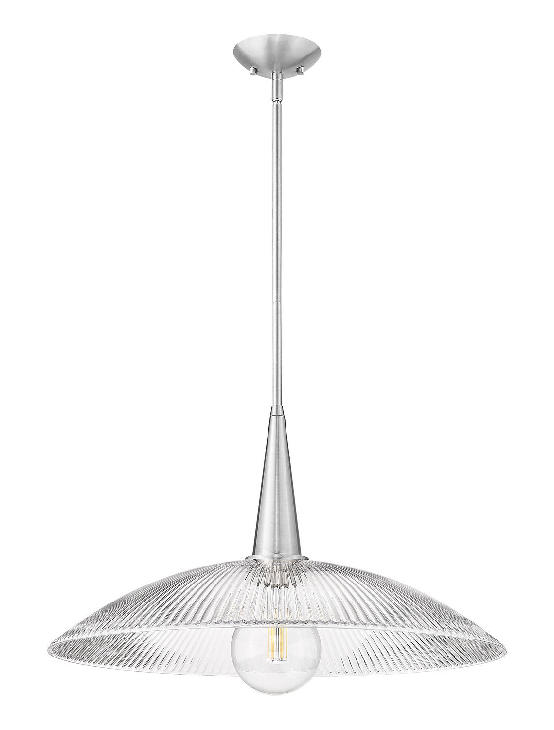 Suspension Lunelle Nickel brossé, 24" – vue 3