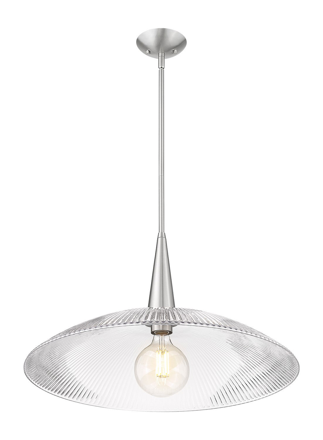 Suspension Lunelle Nickel brossé, 24" – vue 4