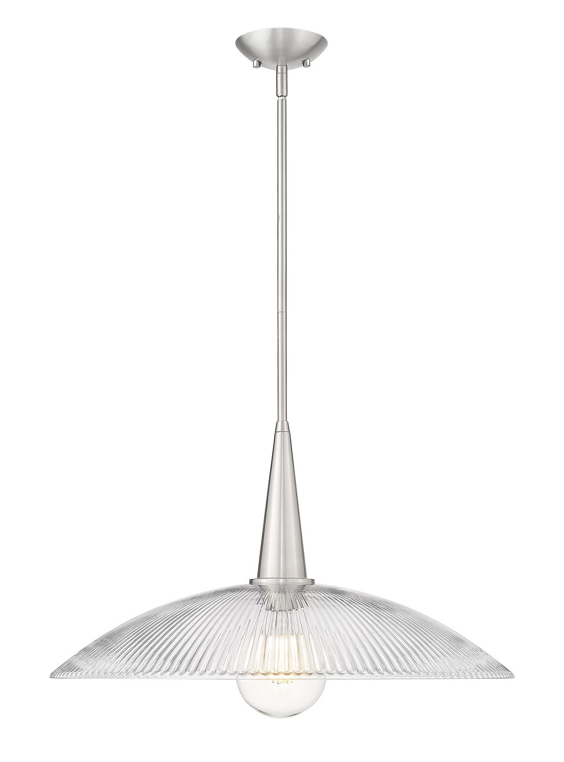 Suspension Lunelle Nickel brossé, 24" – Z-Lite