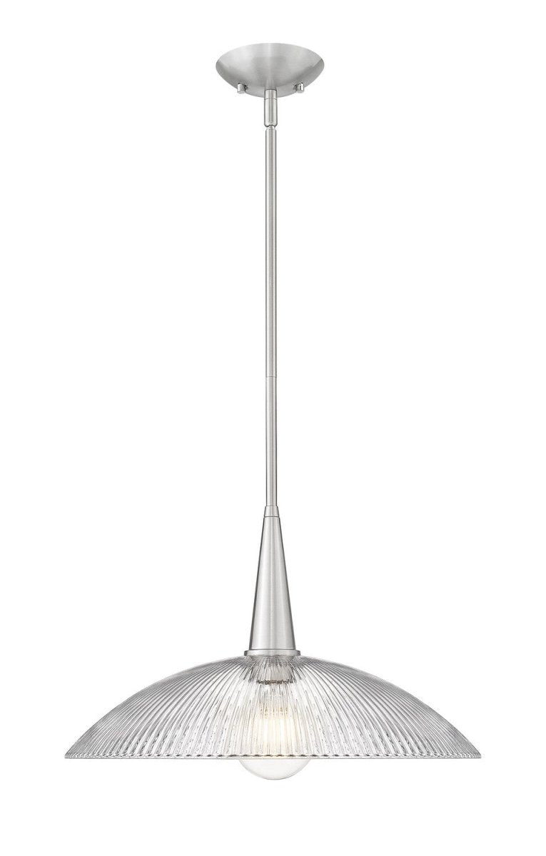 Suspension Lunelle - Nickel brossé 18" by Z-Lite | Luminaires & cie