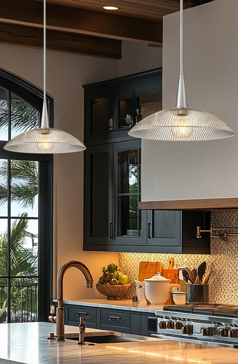Suspension Lunelle - Or moderne 24" by Z-Lite | Luminaires & cie