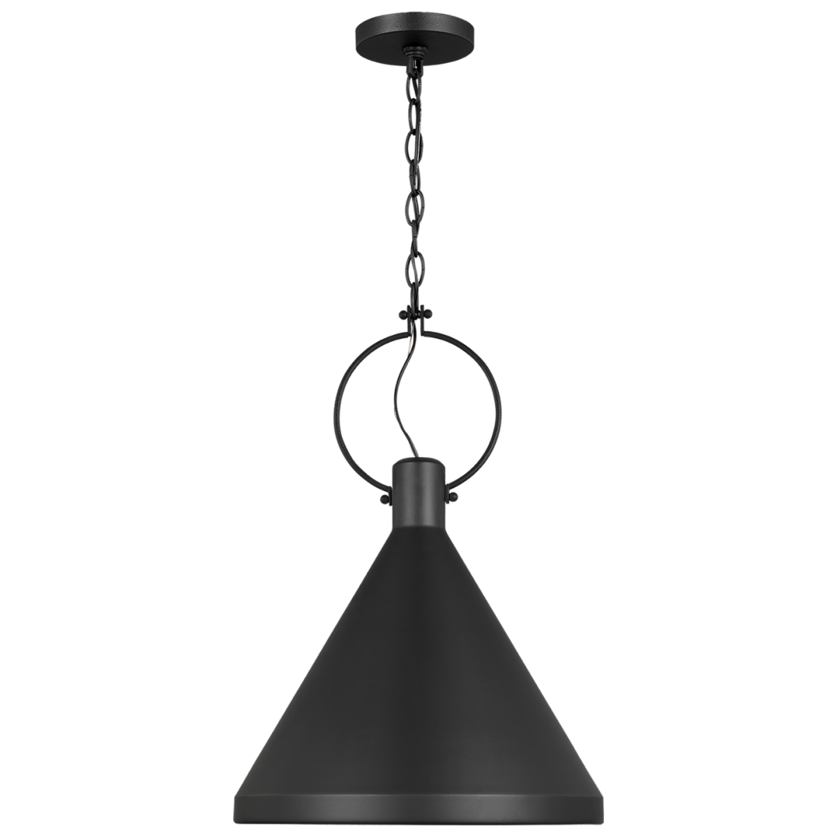 Suspension Lyon - Noir de minuit 14 1/4" Ampoules non - incluses by Visual Comfort Studio | Luminaires & cie