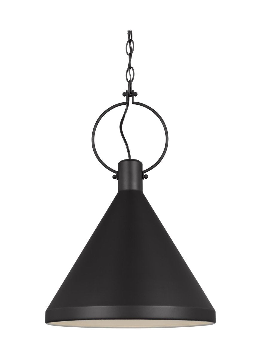 Suspension Lyon - Noir de minuit 14 1/4" Ampoules non - incluses by Visual Comfort Studio | Luminaires & cie