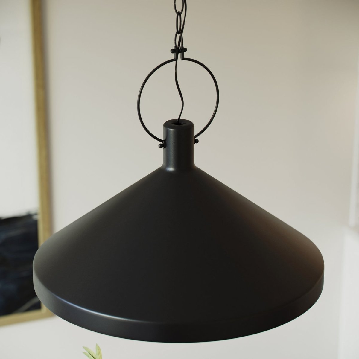 Suspension Lyon - Blanc mat 24" Blanc mat by Visual Comfort Studio | Luminaires & cie